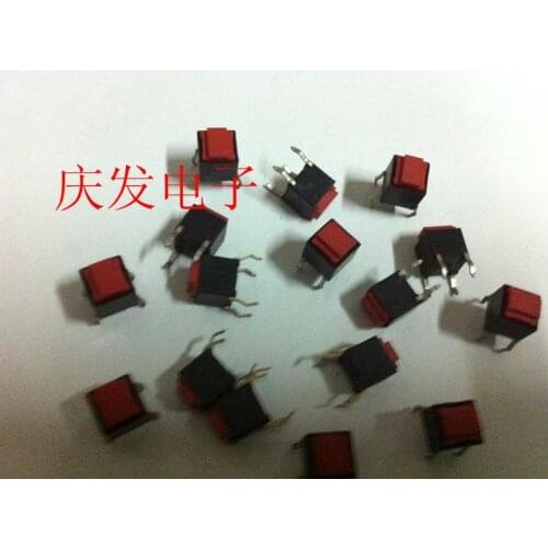 Japan ALPS Tact Switch Silent Waterproof and Dustproof Silicone Button 6*6*6.5 Micro Button Switch