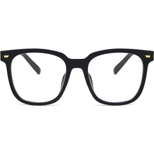 Rivet Square Frame Women Men Eyeglasses Anti-Blue Radiation Lens UV400 Eye Protection Girl Sexy Ladies Fashion Eyewear