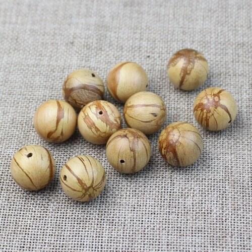 10pcs/lot Chinese Dragon Wood Spacer Beads DIY Fancy Jewelry Making Findings 15mm 18mm 20mm High Quality Natural Wooden Beads