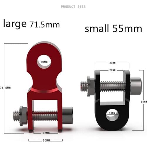 2 pcs. New Aluminum Alloy Motorcycle Dirt Bike Shock Absorber Spacer Jack Up Riser