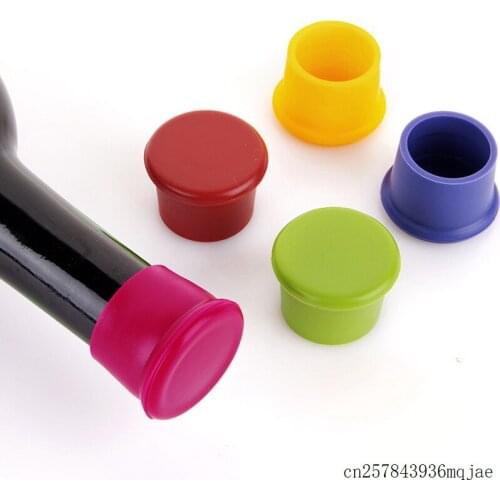 500pcs Wine Bottle Stopper Preservation Wine Stoppers Beverage Closures Kitchen Bar Tools