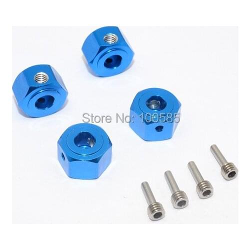 VATERRA K5 BLAZER ASCENDER ALUMINIUM HEX ADAPTER (12MMX8MM)-4PCS SET