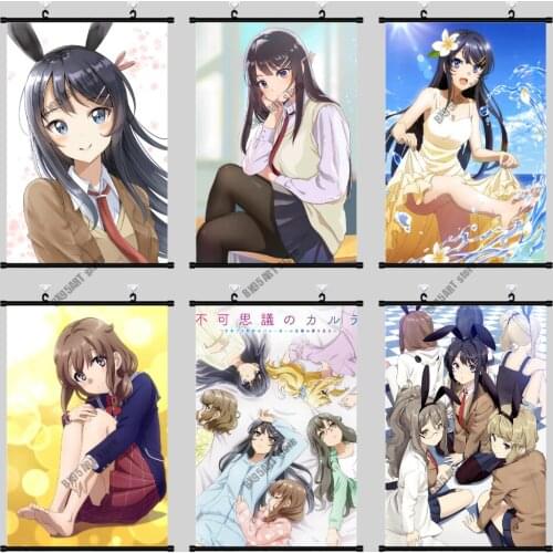 Anime Diamond Painting Rascal Does Not Dream of Bunny Girl Senpai Diamond Embroidery Mosaic Cross Stitch Kits Home Decoration
