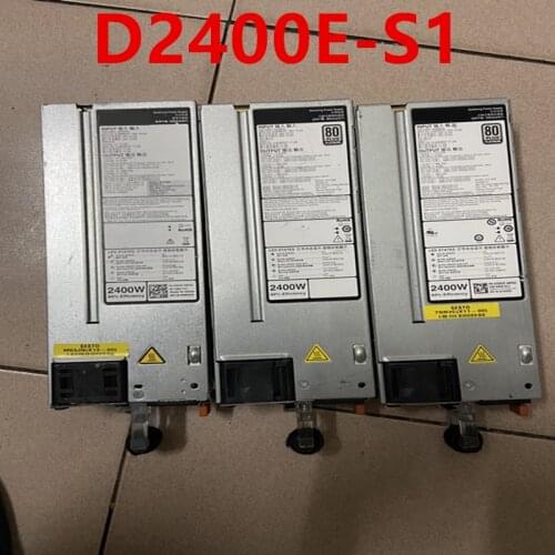 Used Original PSU For Dellemc R6515 R7515 R6525 R7525 2400W Switching Power Supply D2400E-S1 DPS-2400CB A