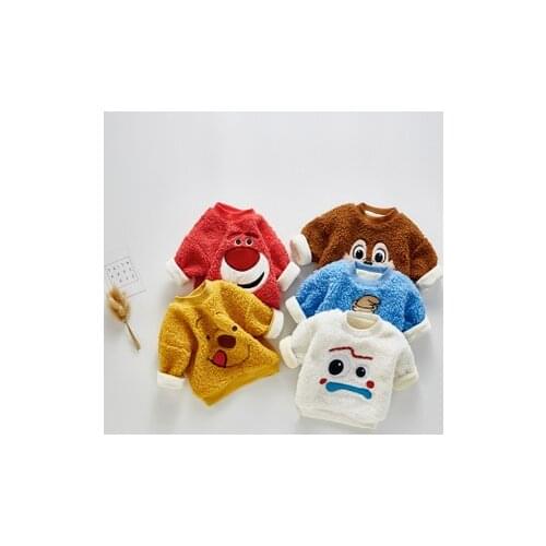 Disney Toy Story Pooh Chip Dale Dumbo Anime Hoodies Sweatshirts Cartoon Children Clothing Casual Warm Winter