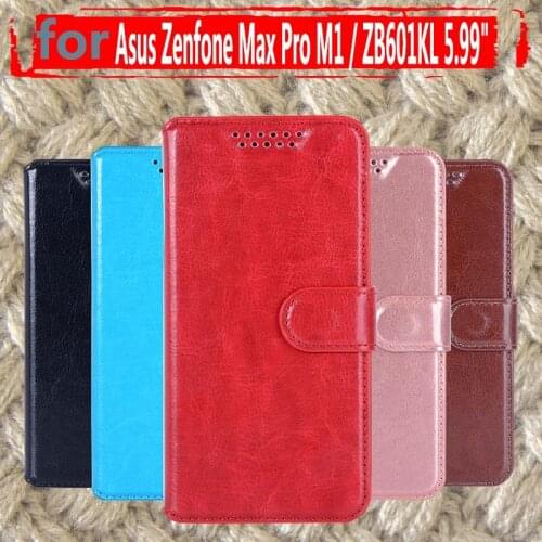For Asus Zenfone Max Pro M1 ZB602KL Case Flip PU Leather Phone Case For Zenfone Max Pro M1 ZB602KL ZB601KL Cover Coque