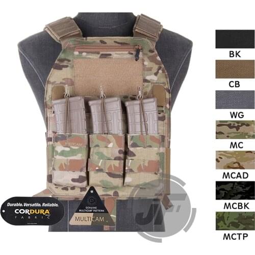 Emerson LBX-4019 Armatus Slick Plate Carrier EmersonGear Tactical Lightweight Adjustable Vest Body Armor w/ Mag Pouch & Plates
