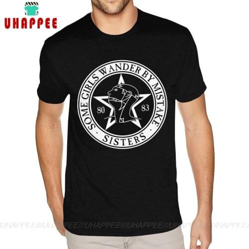 Short Sleeve Crew Neck 100% Cotton The Sisters Of Mercy TShirt Great Teenage S Shirt