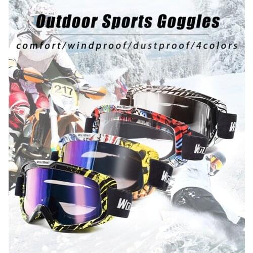 Ski Goggles Windproof Motorcycle Riding mask Glasses Cycling Sunglasses Eyewear Skiing SnowSnowboard Men Women Goggles