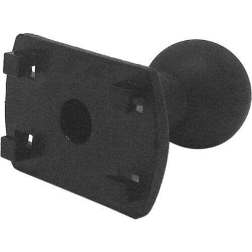 H4GA 4 Hole Claws AMPS Adapter Plate Rubber Ball Head Mount Bracket for Arkon Robust Mount Series GPS DVR
