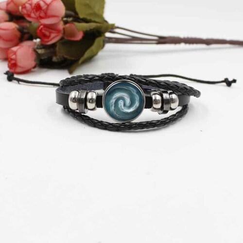 New products are sold Avatar movie woven leather glass bracelet Fashion jewelry