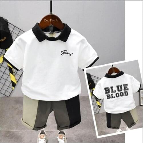 Children Clothing Summer Spring Toddler Boys Clothes Outfit Suit Kids Clothes Tracksuit For Boys Clothing Sets 2 3 4 5 6 7 Year