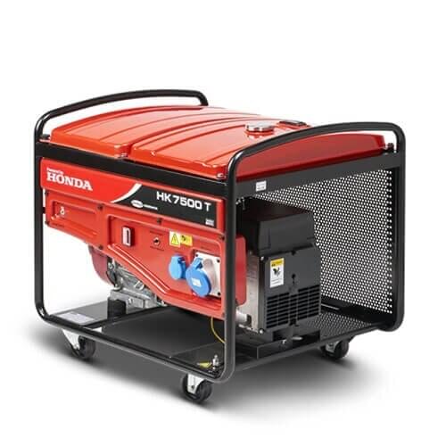 HONDA HK 7500 MS 7,5 KVA SINLEPHASE GASOLINE PORTABLE GENERATOR