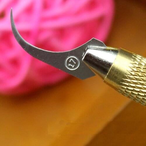 Tai Jingliang No.17# or No.18# Olecranon Hook Blade Repair Tools Part for BGA Welding Work Such as Removing A8 A9 A10 iPhone CPU