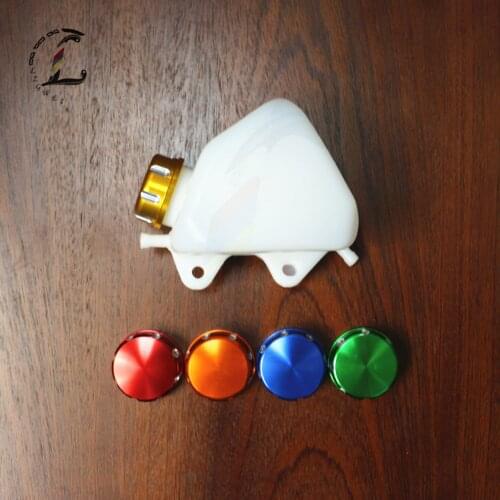Motorcycle Spare Cooling Water Tank For Kawasaki KLX 250 94-07 KLX250 Coolant Reservoir Tank Plastic