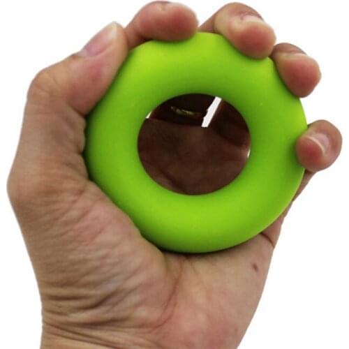Hand Grips Ring Shaped Silicone Lightweight Portable Gripping Ring Finger Trainer Exerciser Wrist Muscle Power Training Tool