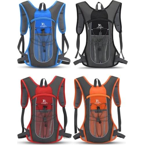 Running Marathon Backpack JUNLETU 2011 Nylon Cycling Backpack For 2L Water Bag Sports Bag Outdoor Climbing Hiking Bag