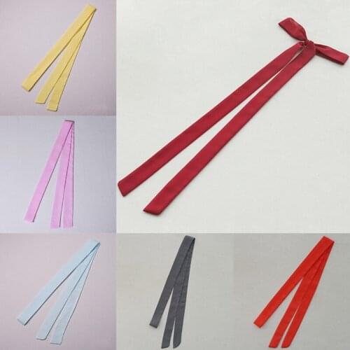 Chiffon Satin Headband Chinese Style Antique Eleagant Costume Hairbands Headdress Solid Color Hair Band Women Hair Accessories