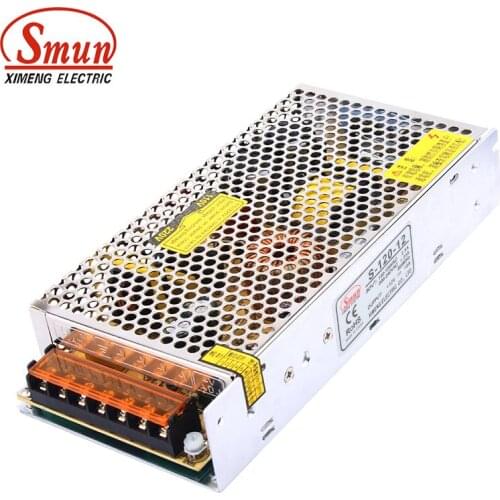 SMUN S-120-12 Universal Input 120W 12V 10A Output Switching Power Supply For LED Strip Lighting
