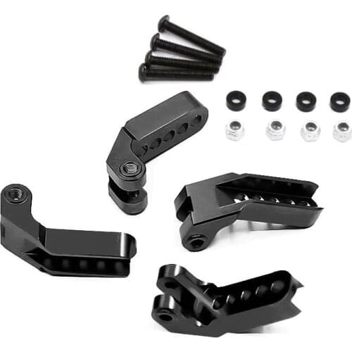 1set Aluminum Alloy Adjustable Hydraulic Code Set Shock Absorber Bracket Increase Climbing Angle For Rc Car Auto Repair Parts