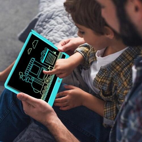 15" LCD Writing Tablet Pad Scribbler Boards eWriter Graphic Notepad for Kids Electronic Toys Children Lock Function School