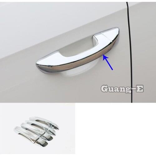 Car Cover Detector Stick Frame Trim External Door Handle Armrest Holder For Volkswagen VW Polo Hatchback 2019 2020 2021 2022
