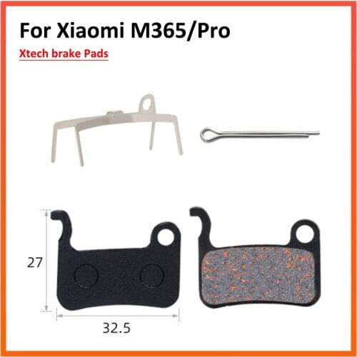 Disk brake Pads for M365 XTECH Hydraulic Brake MTB Bicycle Disc Ceramics Semi-Metallic brake Pads ZOOM XTECH HB100 2pcs