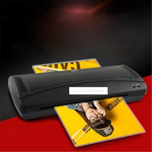 A4 Photo Laminator Paper Film Document Thermal Hot&Cold Laminator A4 Plastificadora Termolaminar Laminating Machine 220V