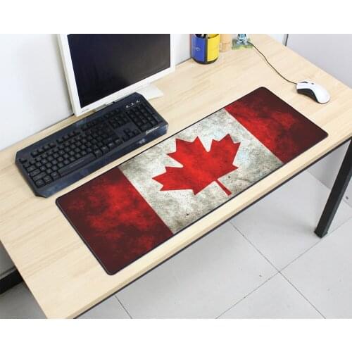 Hot Sales Vintage Gaming Mouse Pad Plain Extend UKUSKorea Flag Desk Cute Keyboard Mouse Mat Mousepad Gamer For Mass Pattern Game