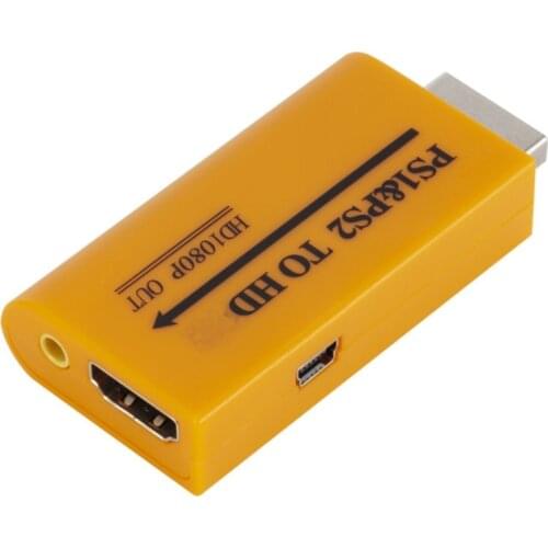 PS1/PS2 Game Consoles Supports 1080P -HD Output PS1 PS2 TO HDMI-compatible