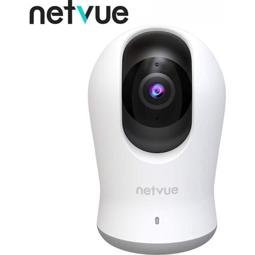 Netvue Ip Camera Wifi 360° 8X PTZ Video Surveillance 2k Alexa Camera Smart Home Ai Night Vision Baby Monitor Pet Camera CCTV