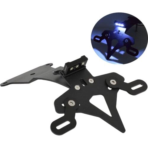 Motorcycle LED Light License Number Plate Frame Holder Bracket Tail Tidy Fender Eliminator For DUCATI Scrambler 800 2015-2021