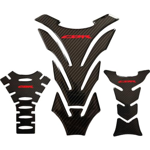 For Honda CBR 250RR CBR600RR 900RR 959RR CBR1000RR Fuel Tank Pad Sticker Gas Oil Grip 3D Motorcycle Carbon Fiber Protector Decal