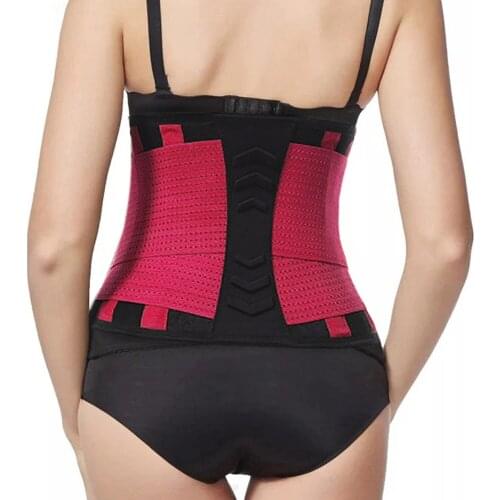 Neoprene Double Pull Lumbar Support Belt Back Brace Waist Trimmer Belt Protector Weight Loss Muscle Compression Body Shaper Men