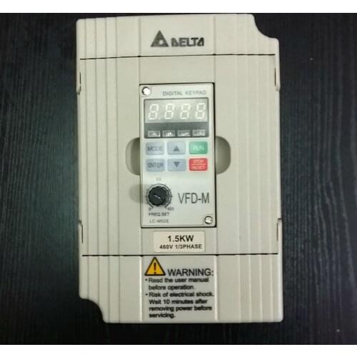 [New Delta inverter] Delta inverter VFD015M43B three-phase 380V 1.5KW
