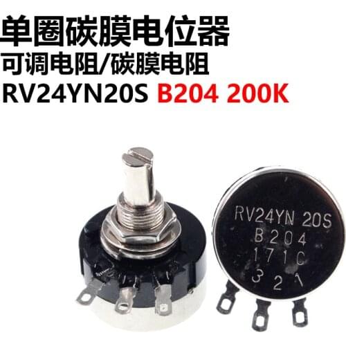 New RV24YN20S B204 200K ohm Potentiometer