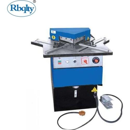 QC28Y-3*150 90 degree fixed angle hydraulic corner notcher corner notching machine