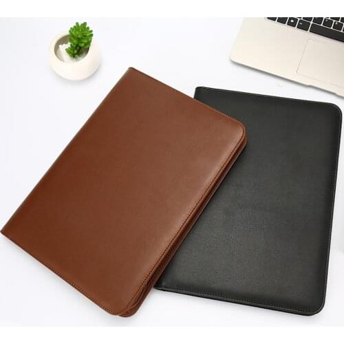A4 Business Loop Notebook Creative Zipper Bag Notebook Office Gift Student Diary Multifunctional Manager With Calculator
