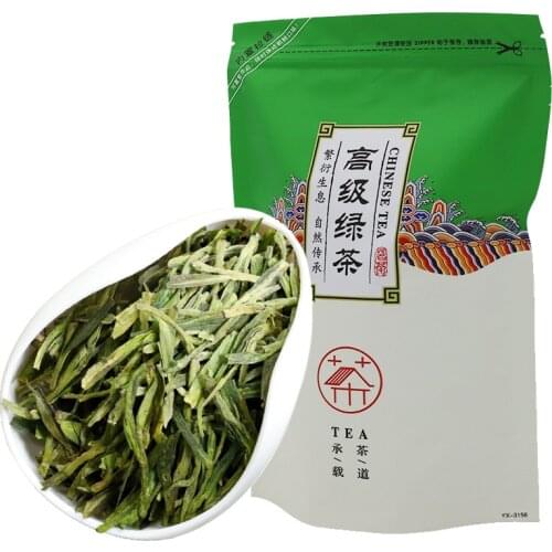 Famous Good Quality Dragon Well 2021 New Spring Long-jing Green Tea for Weight Lose Health Care Tender Aroma