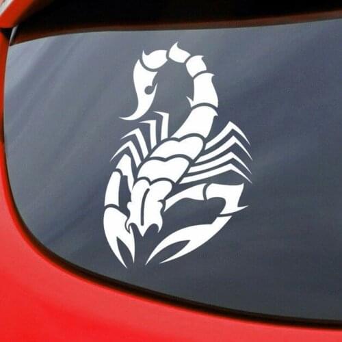 14cm Tall Scorpion Funny Vinyl Decal Sticker Car Stickers Window