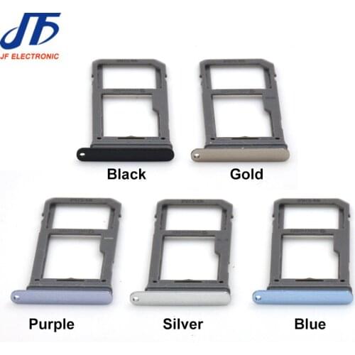 15Pcs/lot new for Samsung Galaxy S8 G950F / S8 plus G955F SIM Card Slot SD Card Tray Holder Adapter single or dual sim