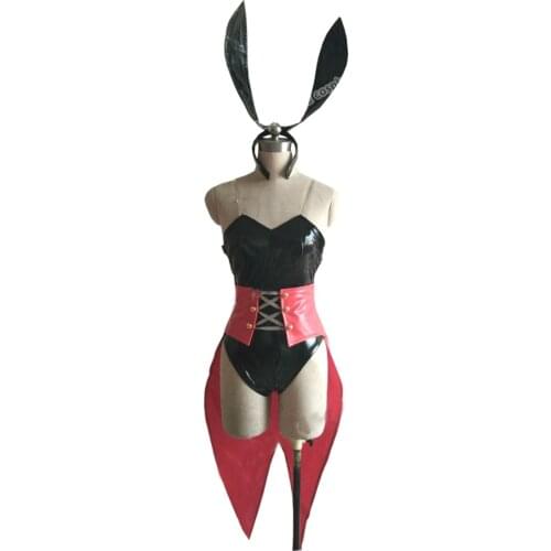 2017 Anime Cosplay Fairy Tail Erza Scarlet Halloween Cosplay Costume In Rabbit Version