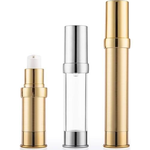 5ml/10ml Portable high-end Vacuum emulsion bottle Airless Lotion Pump Bottle Cosmetics Refillable -bottle