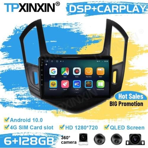 360 Cameras Car Radio Stereo Receiver Android For Chevrolet CRUZE 2012 2013 2014 2015 GPS Player Navigation Auto Audio Head Unit