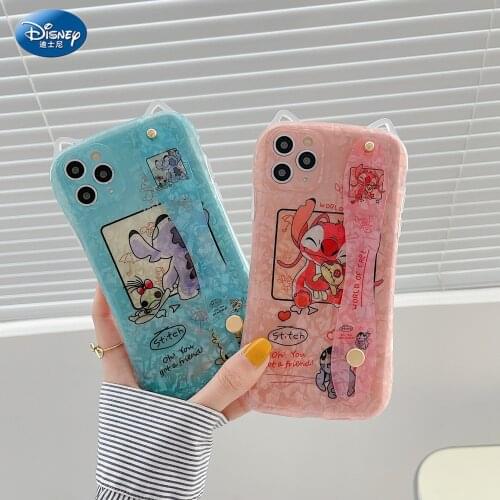Disney Stitch Camera Lens Protection Phone Case on For iPhone 11 12 Pro Max 8 7 Plus Xr XsMax X Xs SE 2021zz0805