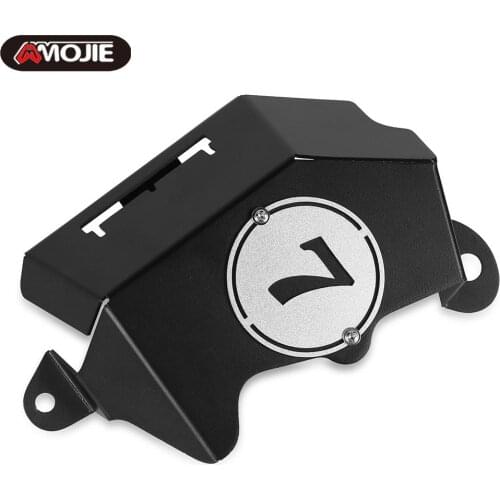 CNC BILLET COOLANT RESERVOIR COVER For YAMAHA MT-07 MT07 Moto Cage 2015 2016 2017 2018 2019 2020 2021 FLUID TANK GUARD COVER