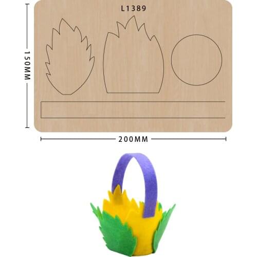 Vegetable basket small cutting die wood die cutting die, suitable for common die cutting machine on the market