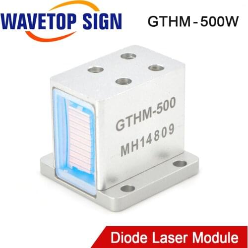 WaveTopSign Diode Laser Modules for Hair Removal GTHM-500 500W Side / Back / Bottom Water Out