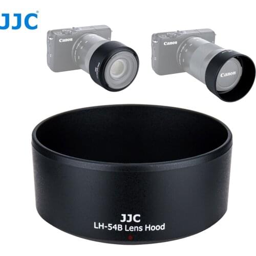 JJC Flower Bayonet Lens Hood for Canon EF-M 55-200mm Lens On Canon EOS M200 M100 M50 M10 M6 Mark II Replaces ET-54B Lens Shade
