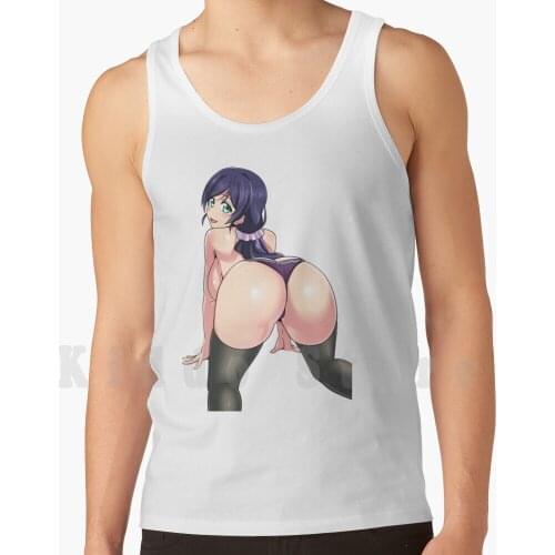 Lewd Anime Girl-Ecchi / Hentai Babe # 14-Love Live!-Toujou Nozomi tank tops vest 100% Cotton High Quality First First